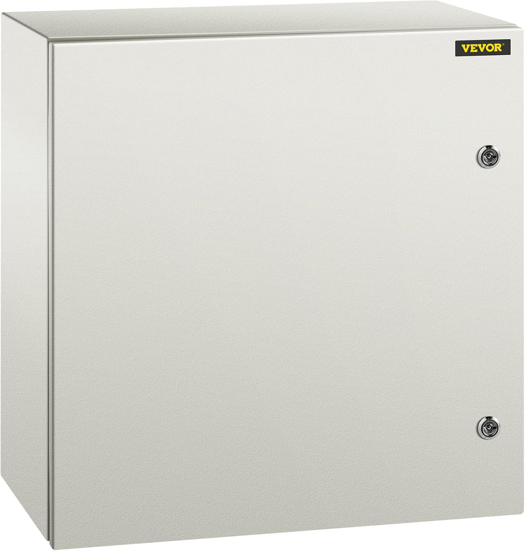 24 x 24 x 12'' NEMA 4X Steel Electrical Box with Mounting Plate R1214