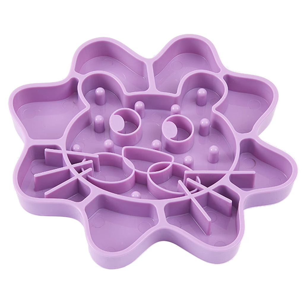 Flower Shaped Slow Feeder Mat K55784