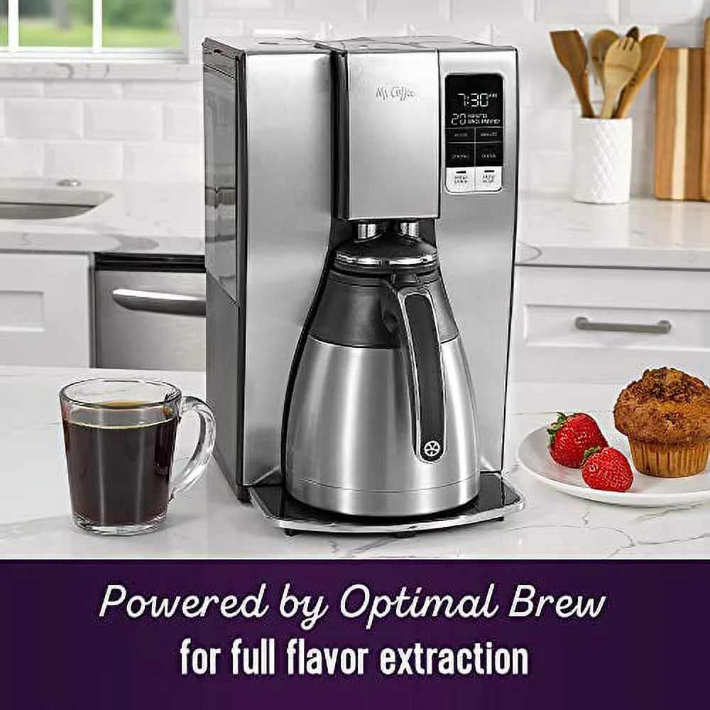 10 Cup Thermal Programmable Coffeemaker, Stainless Steel K950