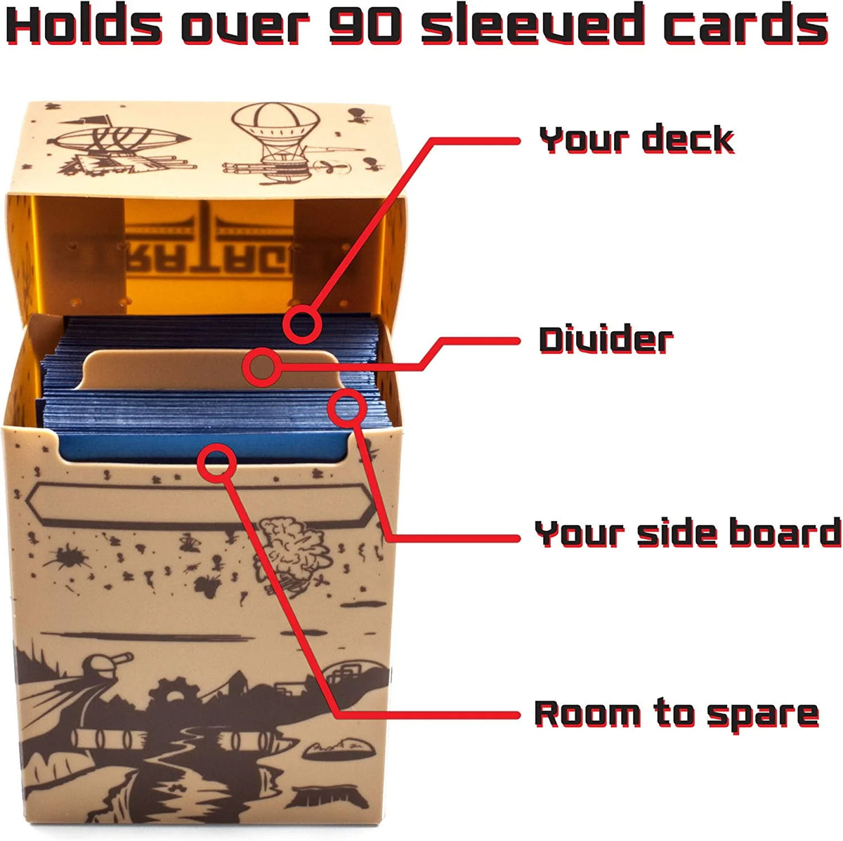 Card Deck Box with Divider 1 Pack G207