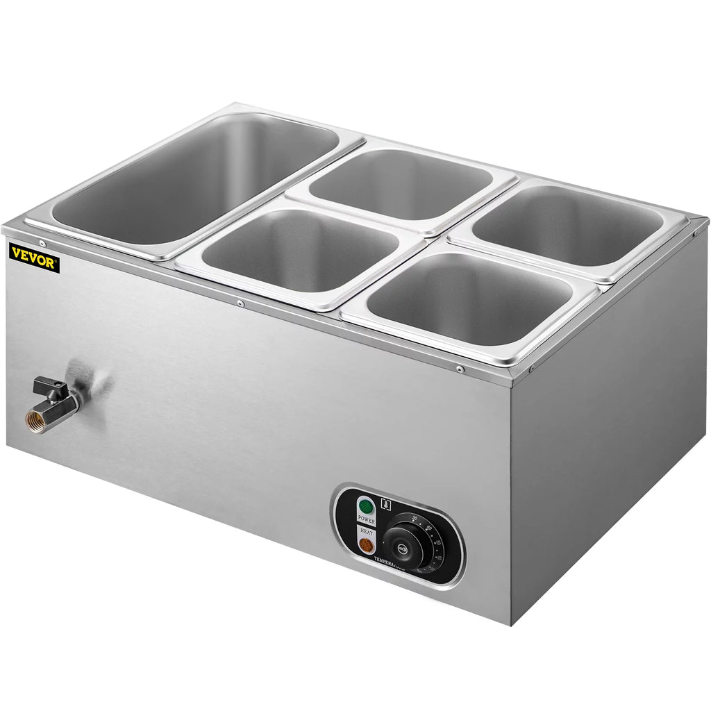 5-Pan Stainless Steel Electric Food Warmer Y435