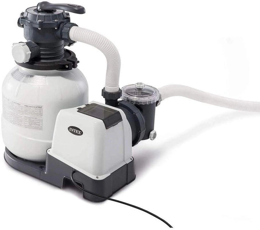 26ft X 52in Round Frame Pool Set with Sand Filter Pump J280
