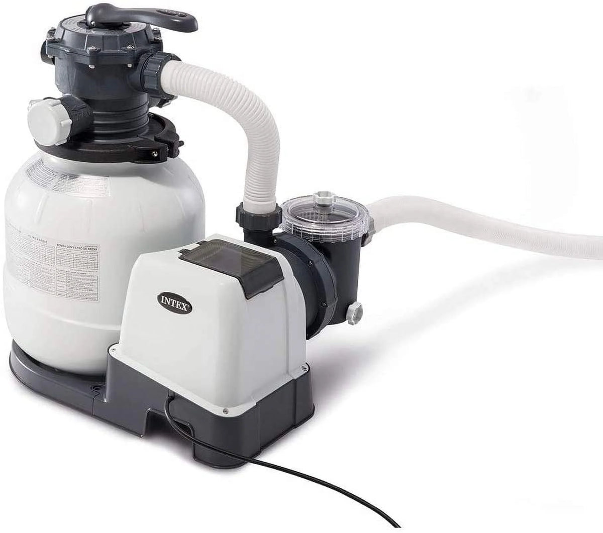 26ft X 52in Round Frame Pool Set with Sand Filter Pump J280