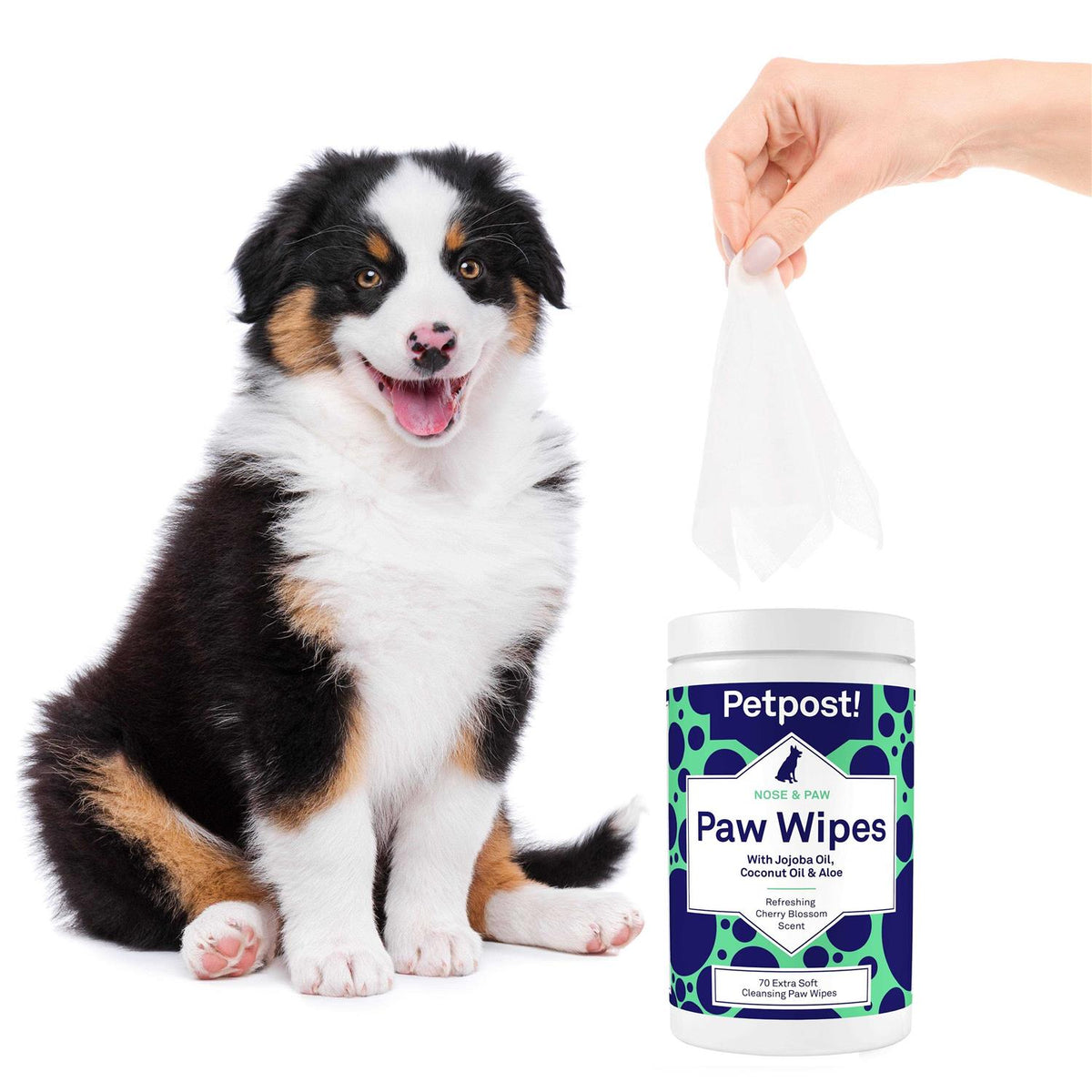 Dog Paw Cleaner with Coconut Oil, Jojoba Oil, and Aloe K925630