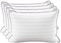 4 Pack Hypoallergenic Synthetic Down Alternative Bed Pillows H357801