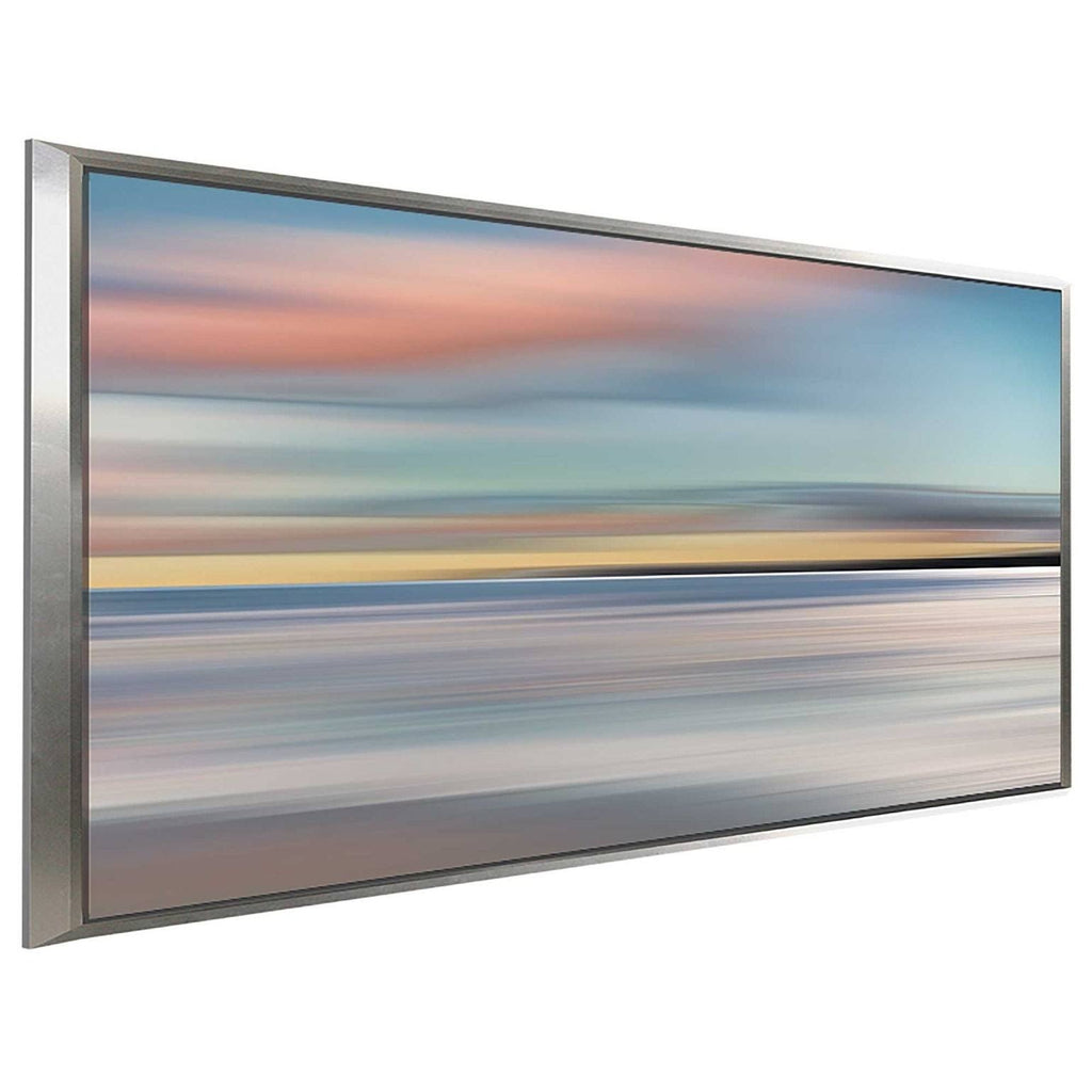 Blue Canvas Floating Frame W6905