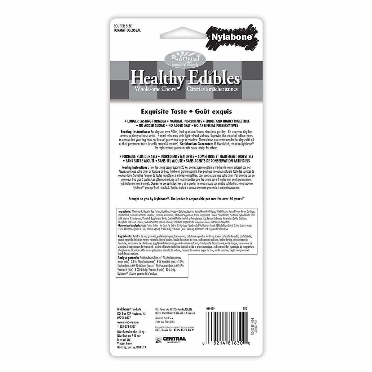 Healthy Edibles Dog Bone L457
