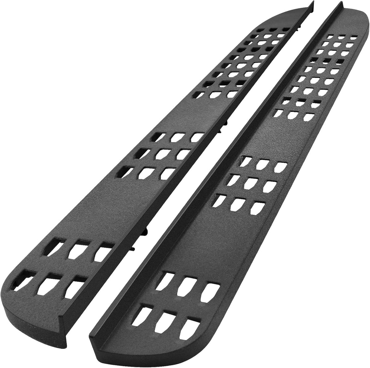 7 Inches Textured Black Powder Running Boards J968319