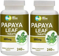 Papaya Leaf Extract Capsules 500 mg 240 Pills Z2848