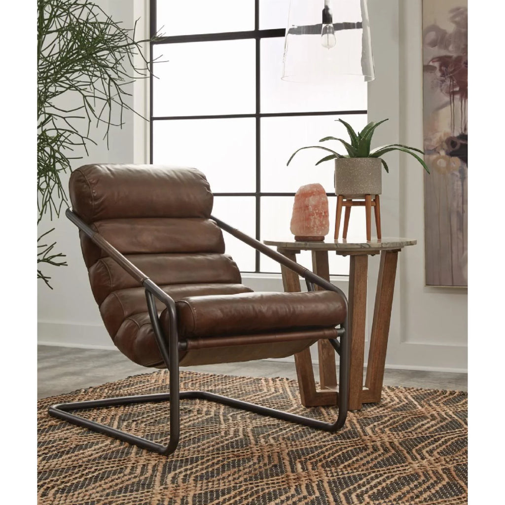 Leather Accent Chair P84296