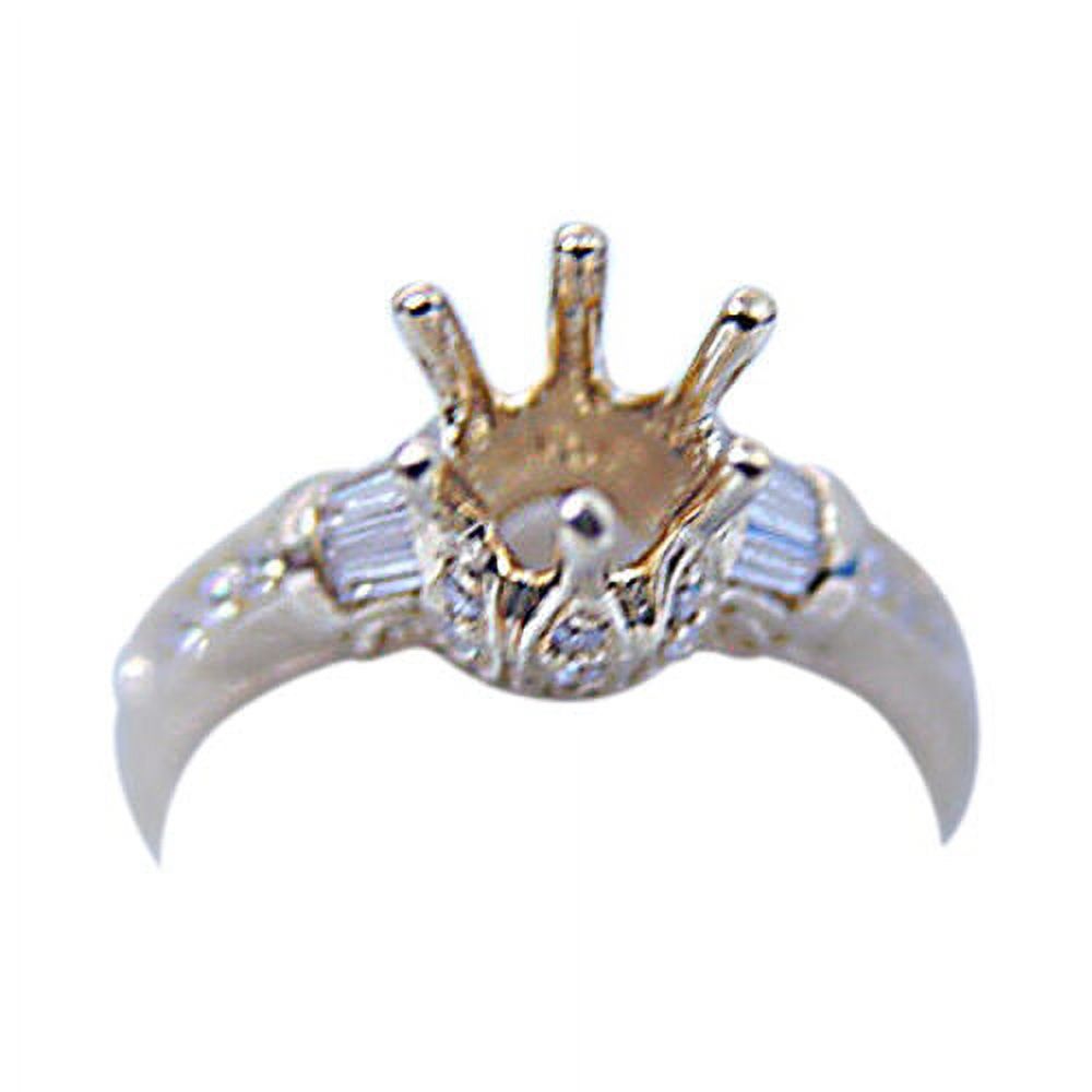 20 ROUND BRILLIANT 10 BAGUETTE GOLD SETTING B514639