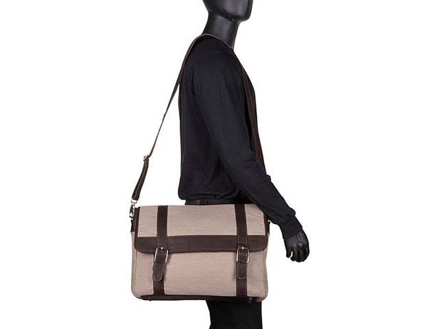 Saddle Leather Laptop/Tablet Portfolio V146998