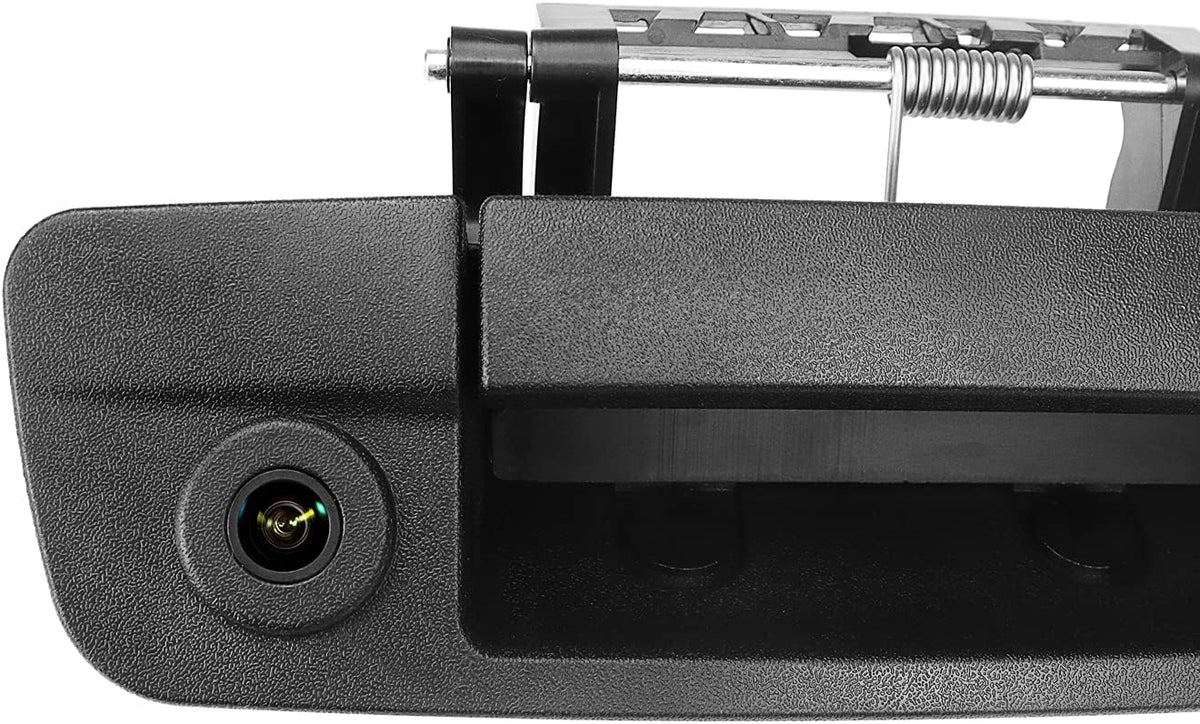 Rear Tailgate Handle Backup Camera Compatible with Dodge Ram 1500 2500 3500 2009-2012 Black Pack of 2 E12886
