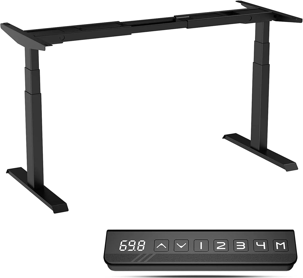 Black Dual Motor Electric Standing Desk Frame K625