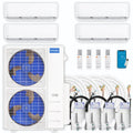 45,000 BTU 4 Zone Ductless Air Conditioner and Heat Pump B276