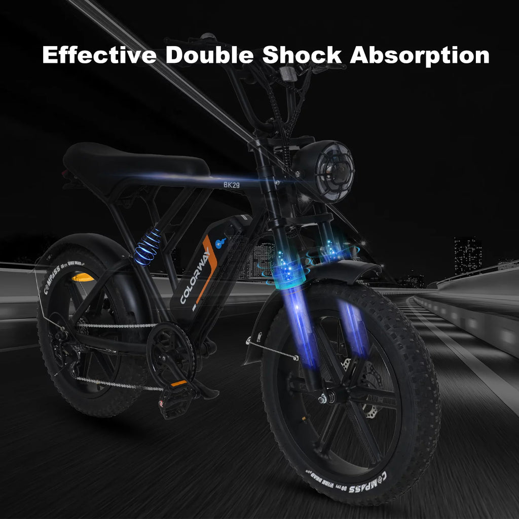 750W Electric Bike 20X4.0 Fat Tire 48V 15Ah Battery I22541