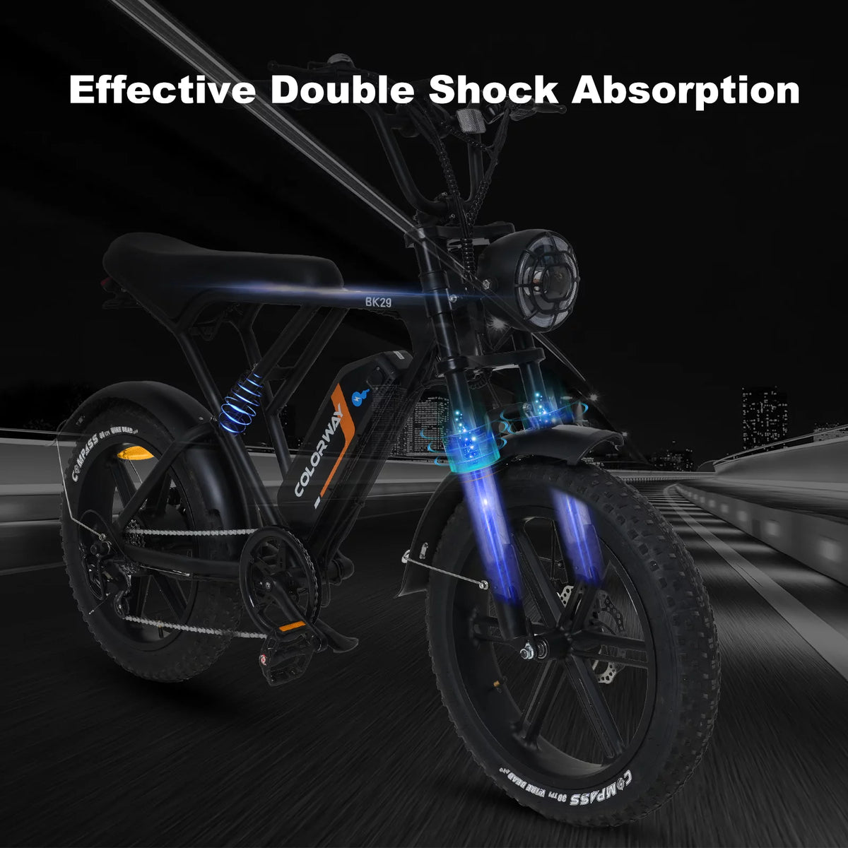 750W Electric Bike 20X4.0 Fat Tire 48V 15Ah Battery I22541