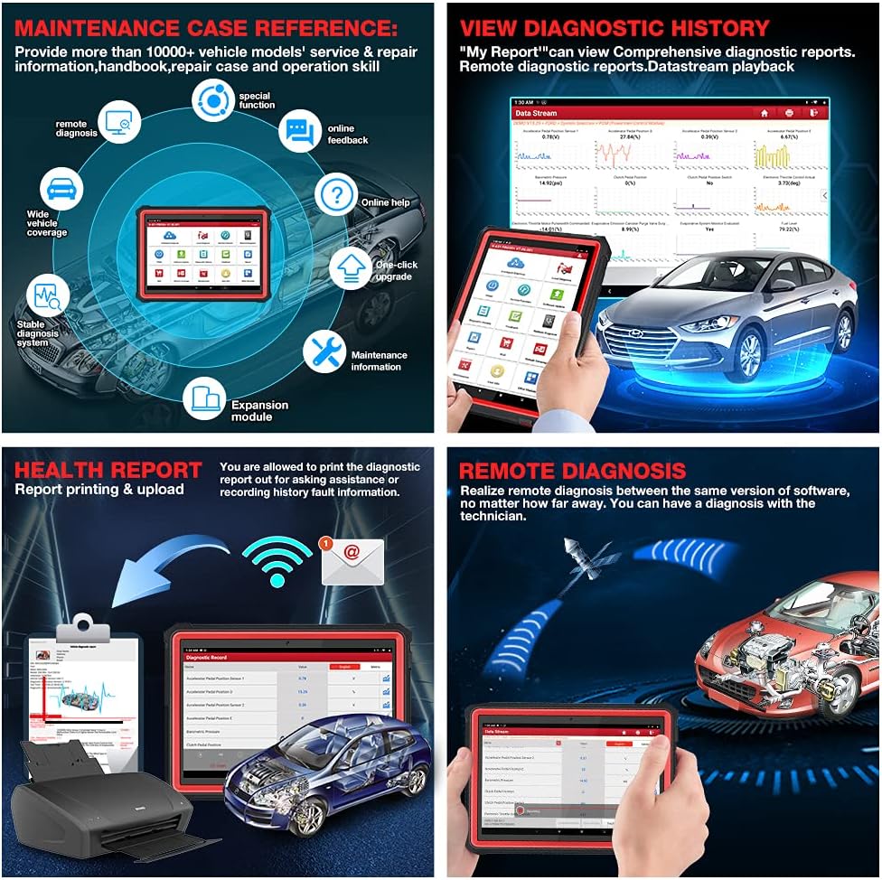 Bi-Directional Bluetooth Diagnostic Scanner C465