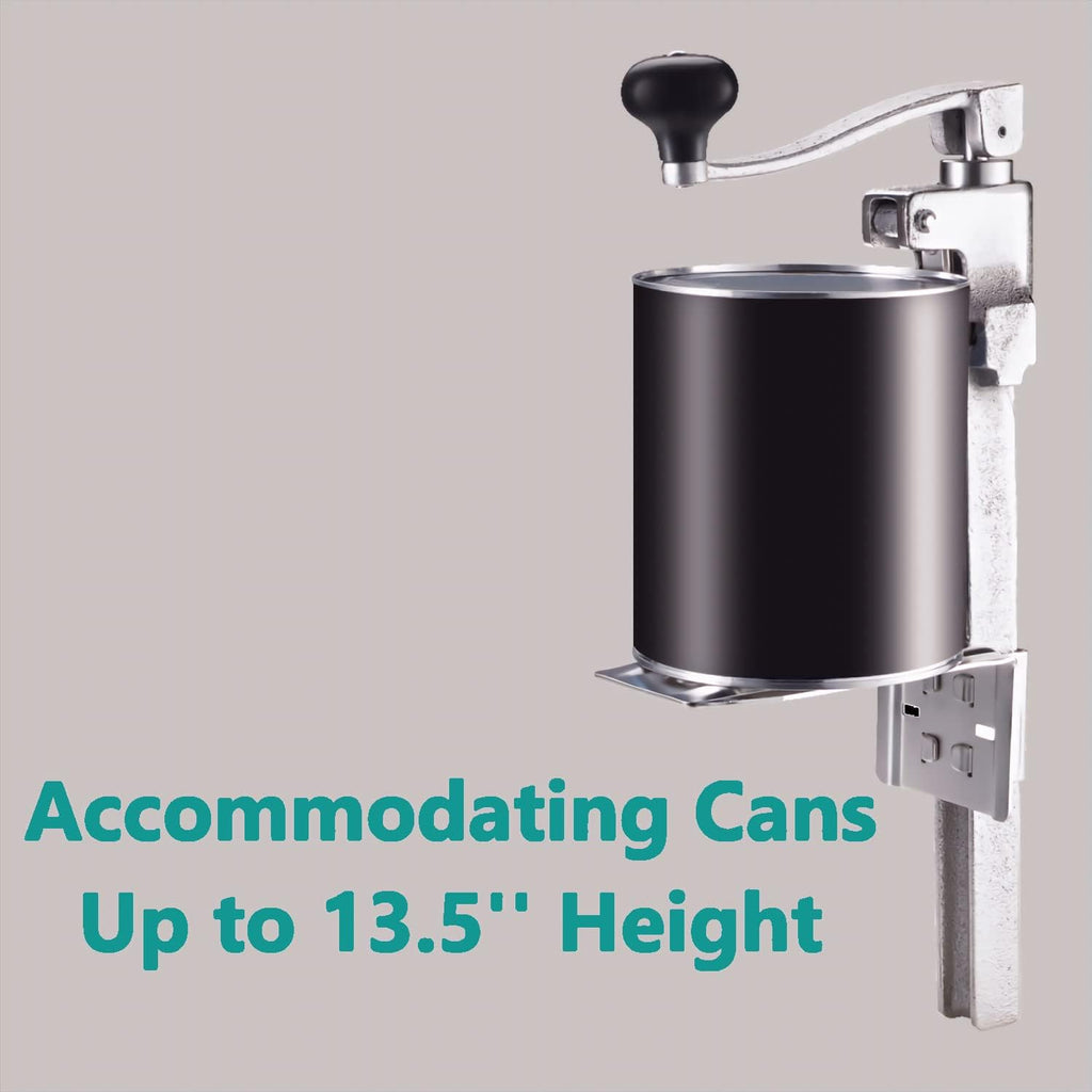 Manual Industrial Can Opener 18 inch Heavy Duty Table Bench Clamp G42576