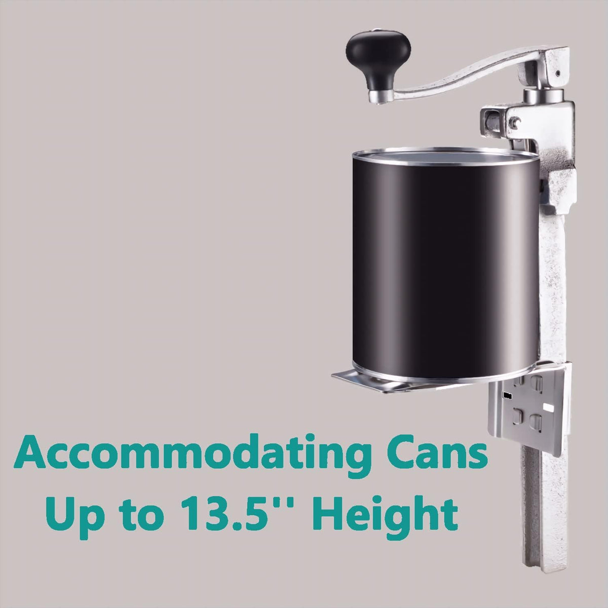 Manual Industrial Can Opener 18 inch Heavy Duty Table Bench Clamp G42576