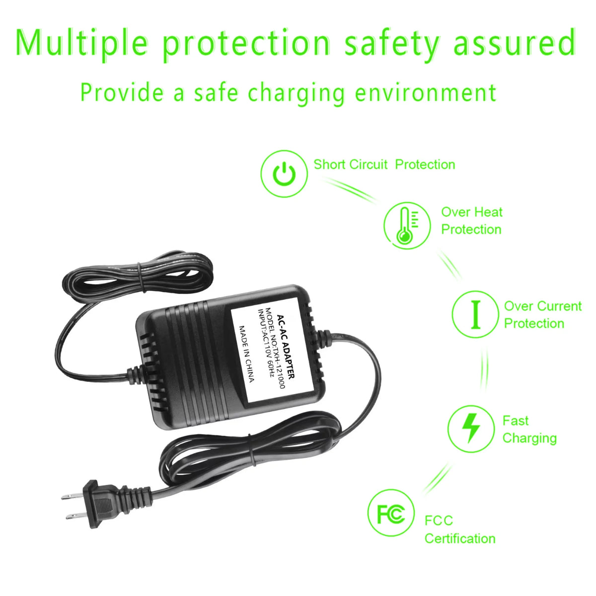 AC Adapter 12V 1250mA Power Supply E67413