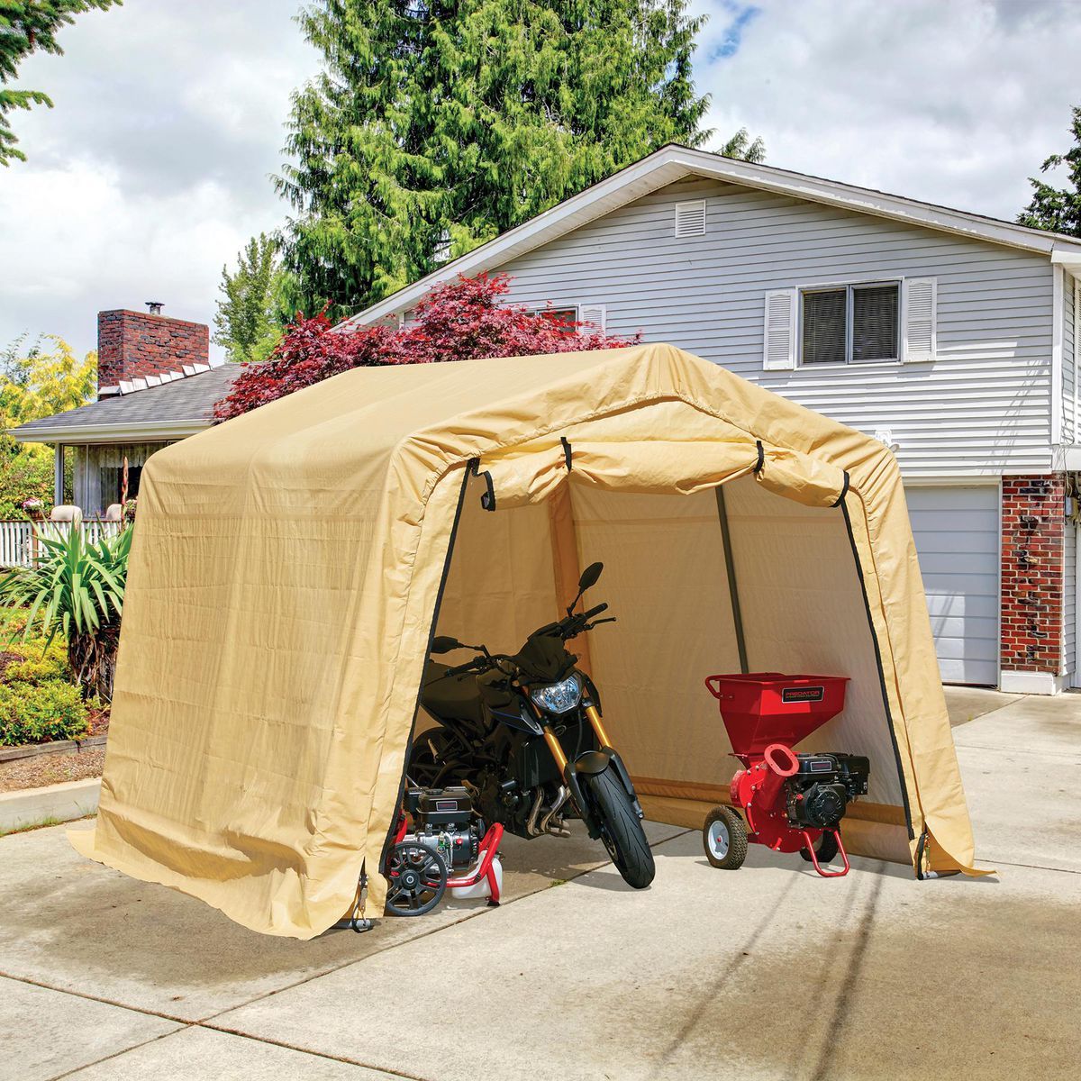 10 ft. x 10 ft. Portable Shed B167