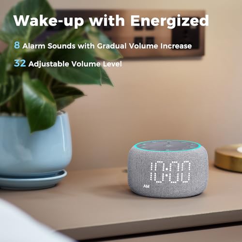 White Noise Machine Alarm Clock with Bluetooth Speaker R36780