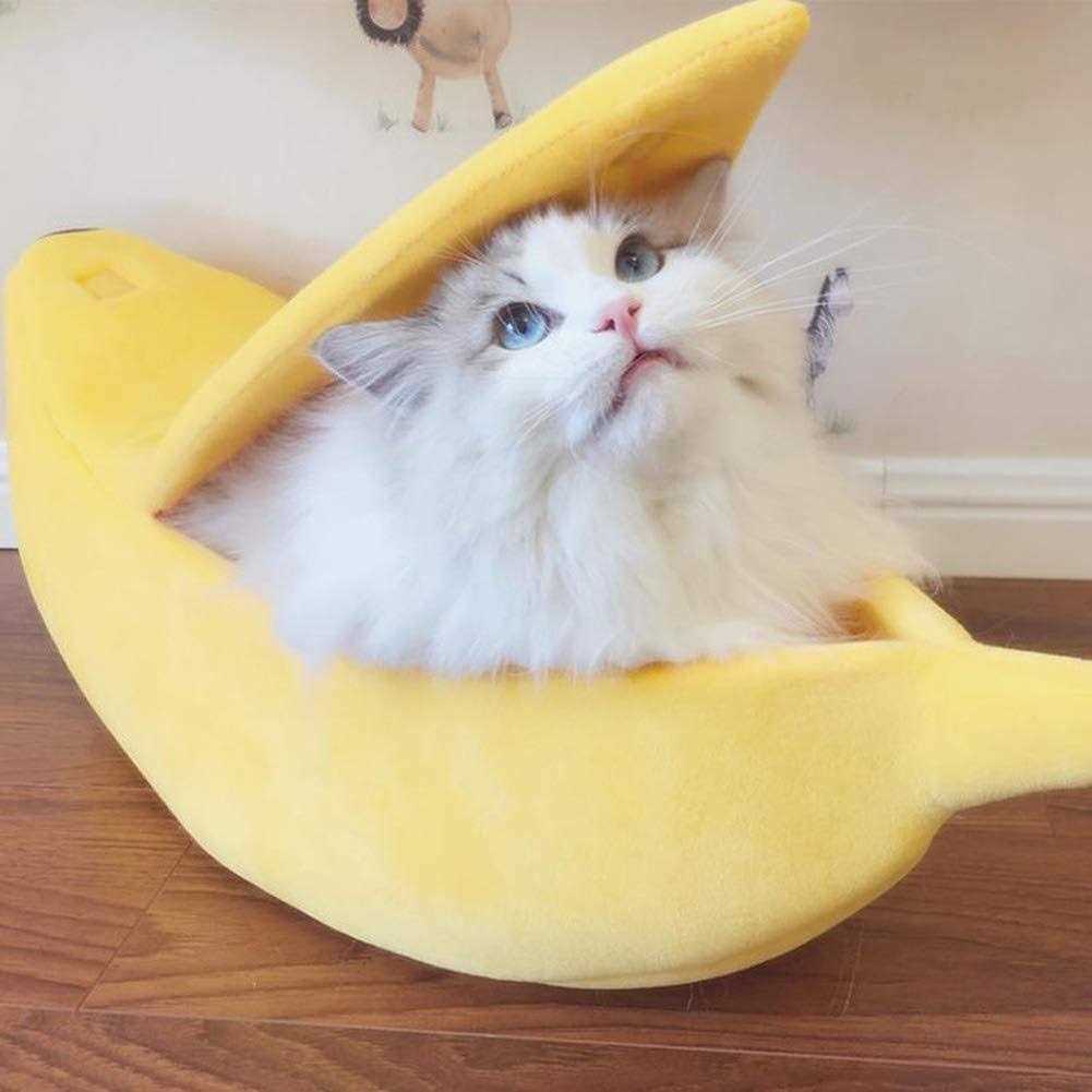 Banana Shape Cat Bed G42222