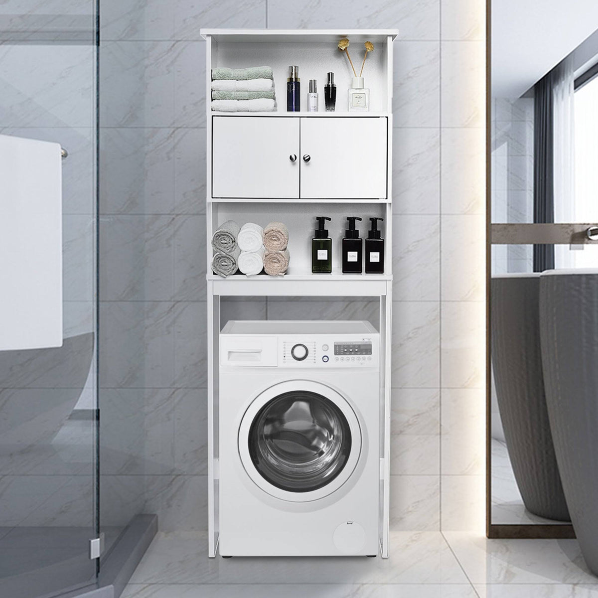 Bathroom Over-The-Toilet Storage Cabinet H300