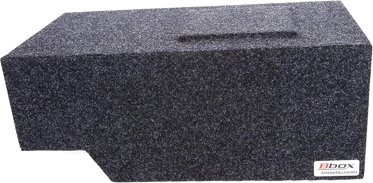 Charcoal Single 12 Sealed Carpeted Subwoofer Enclosure B4692