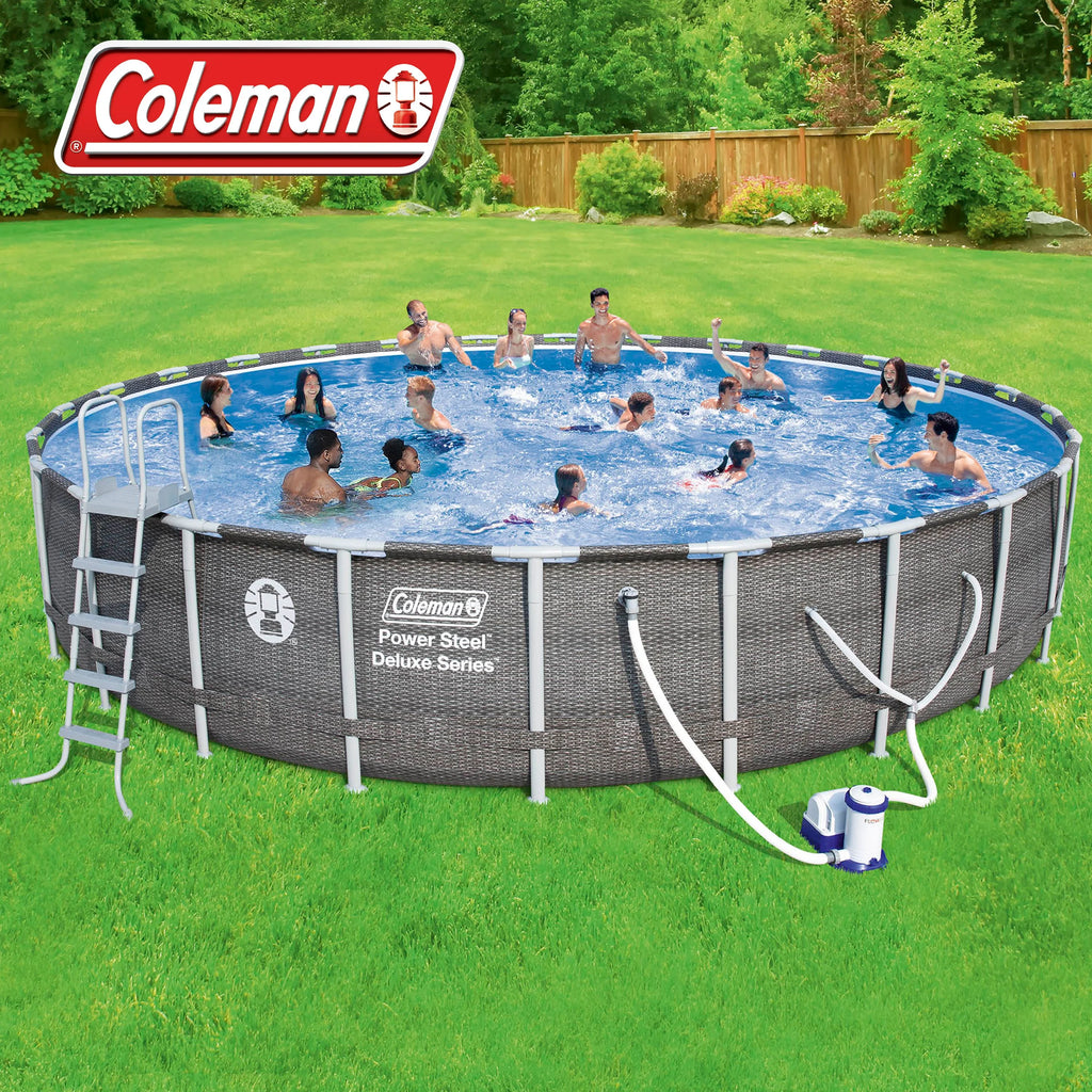 26' x 52 Pool Set with Pump, Ladder and Cover Q290