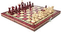 Vintage Carved Wooden Chess Set D470