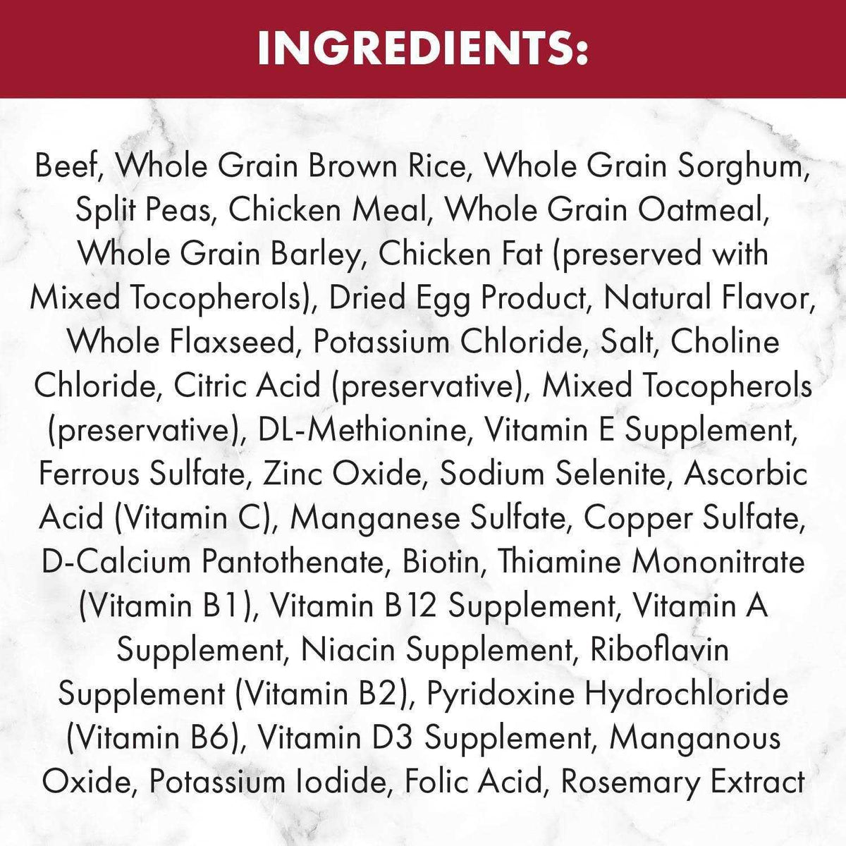 Beef Adult Dry Dog Food G1409