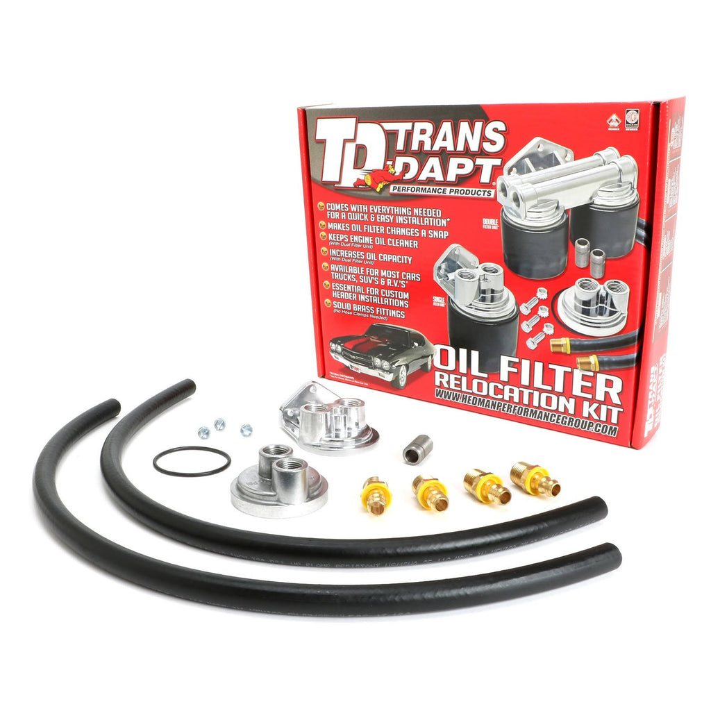 Single Oil Filter Relocation Kit J11174