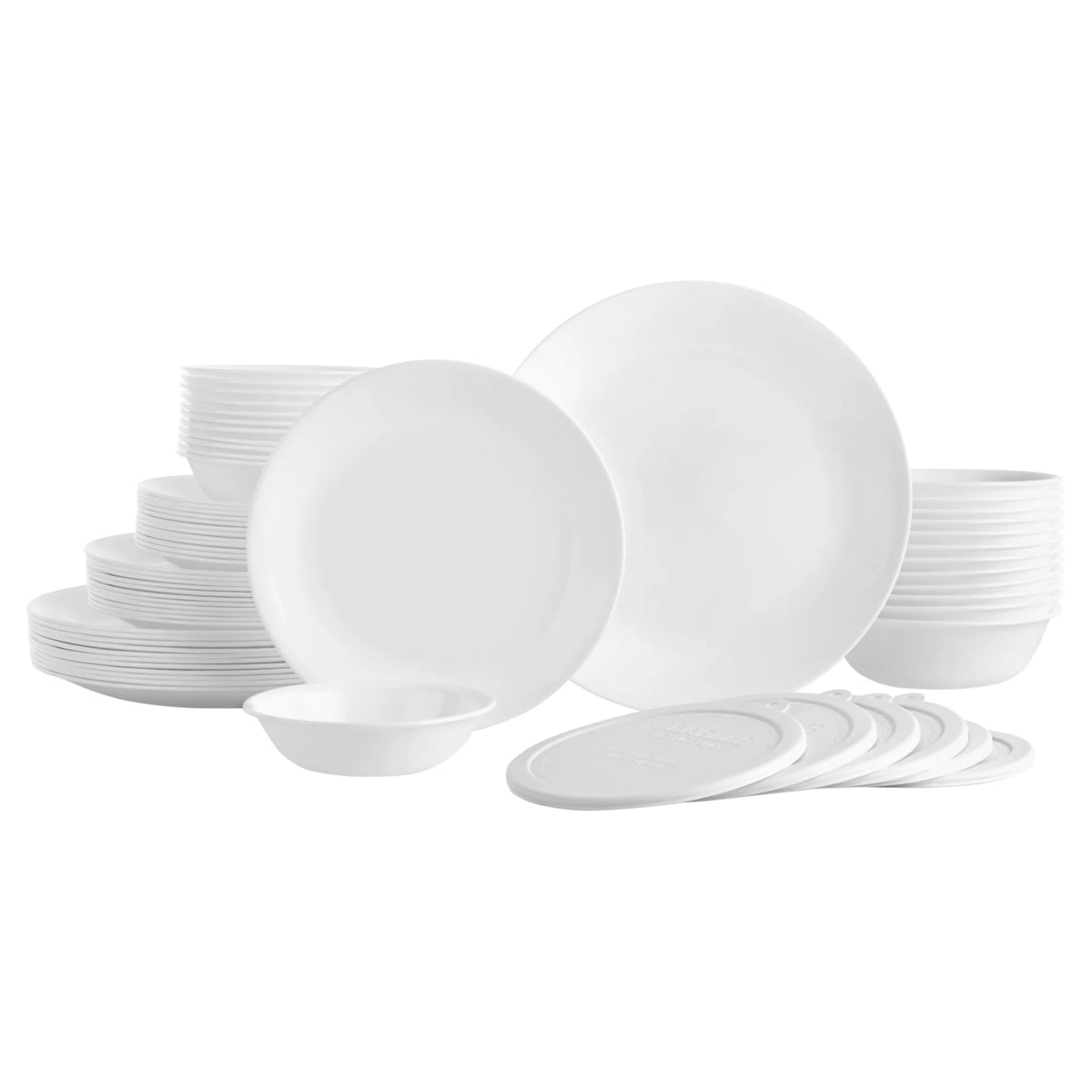 66 Piece White Dinnerware Set A147842