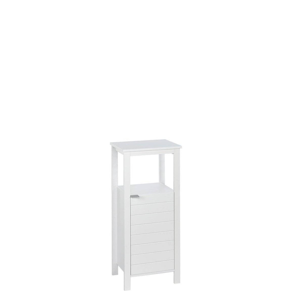 Gray Tall Corner Cabinet E11592