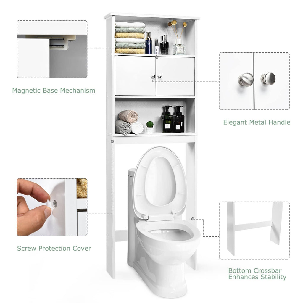 Bathroom Over-The-Toilet Storage Cabinet H300