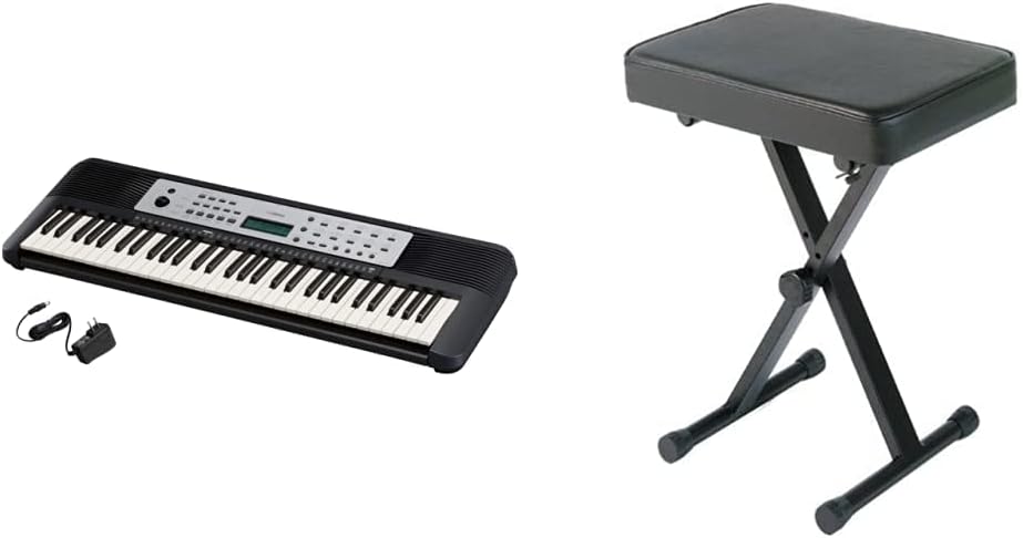 61-Key Portable Keyboard with Power Adapter S10636