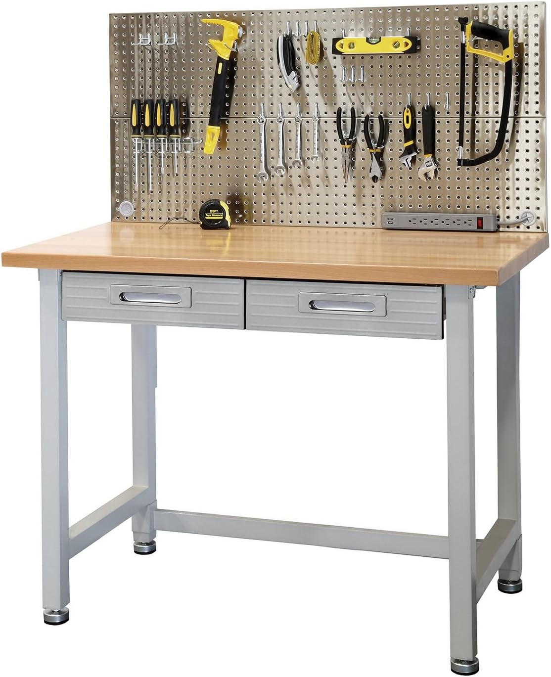 Stainless Steel Pegboard Workcenter A341