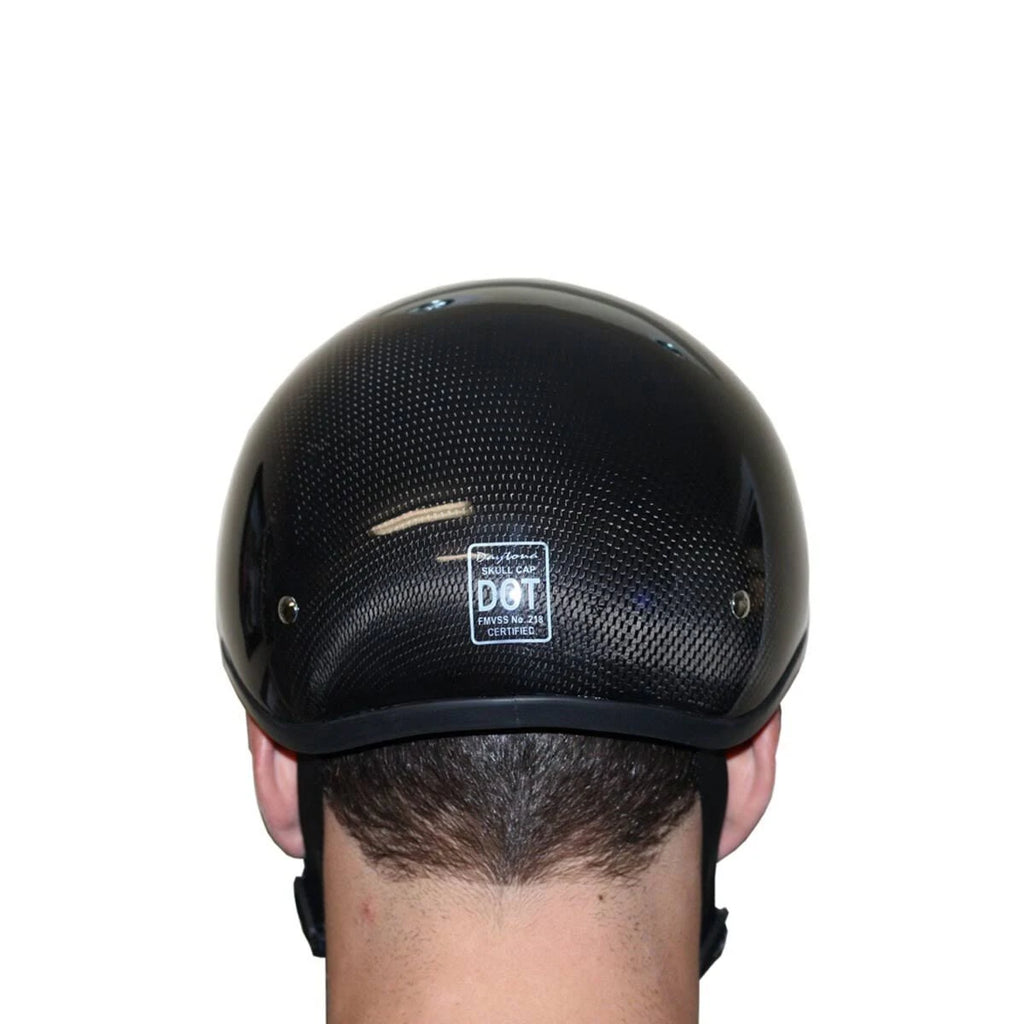 Skull Cap Grey Carbon Fiber O565