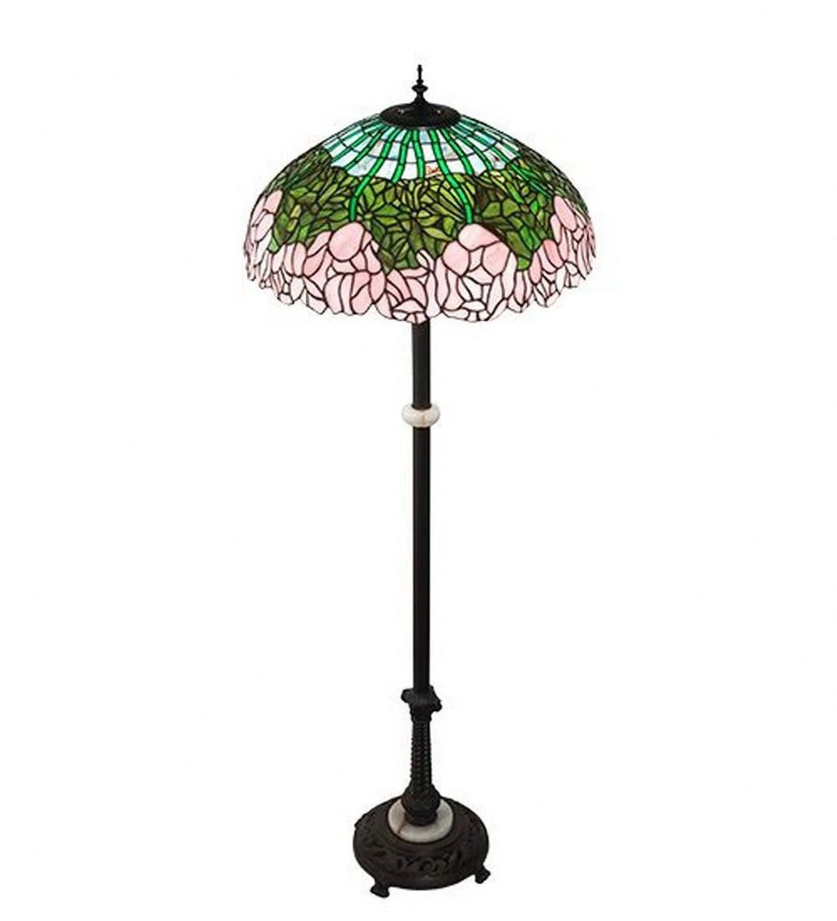 62" High Tiffany Floor Lamp V569