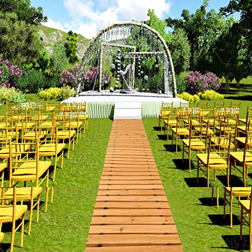 8FT Wooden Garden Pathway C2646