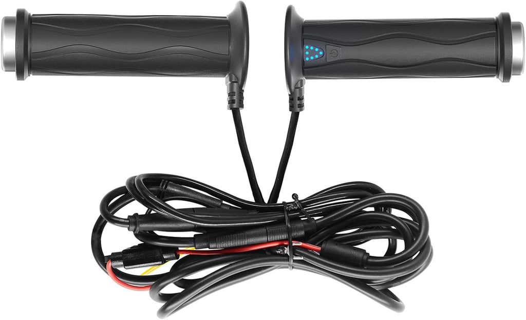 Electric Heated Motorcycle Handlebar Grips 5 Gear Temperature Waterproof V447
