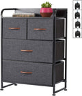 9 Drawer Fabric Dresser with Wooden Top Y694