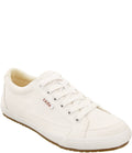 White Canvas Wide Shoes X914