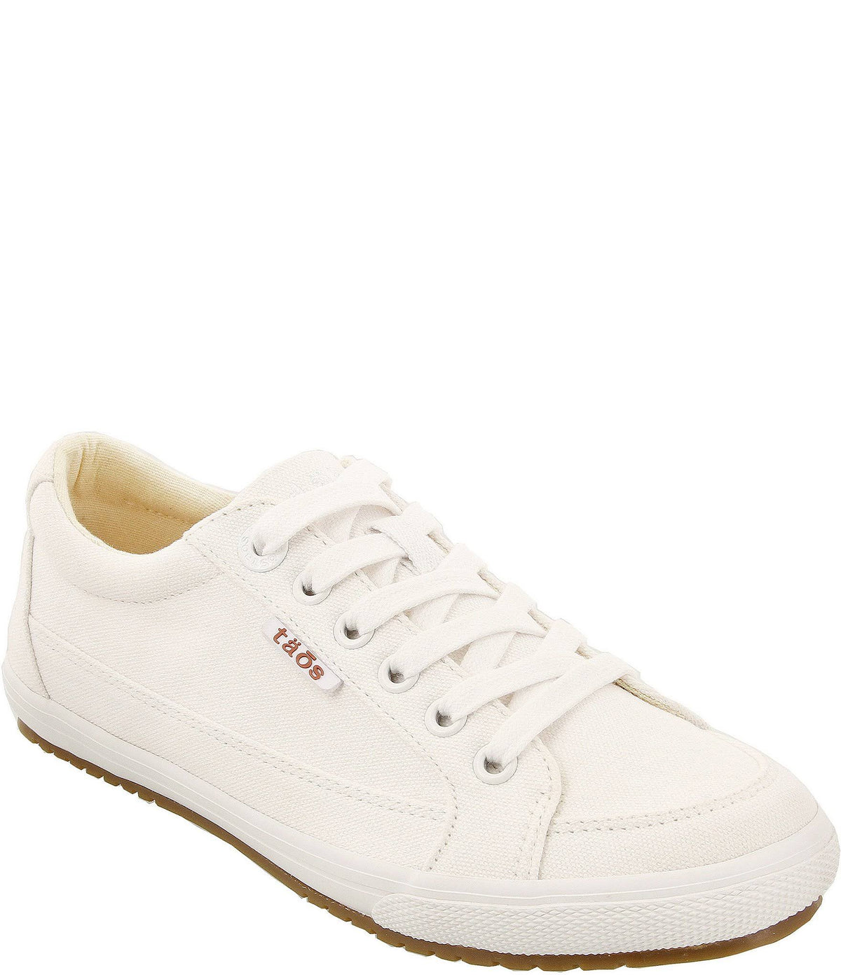 White Canvas Wide Shoes X914