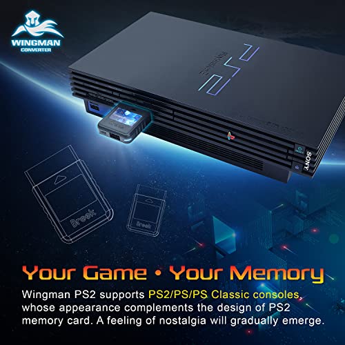 Starry Blue Converter for PS2 Consoles G1711