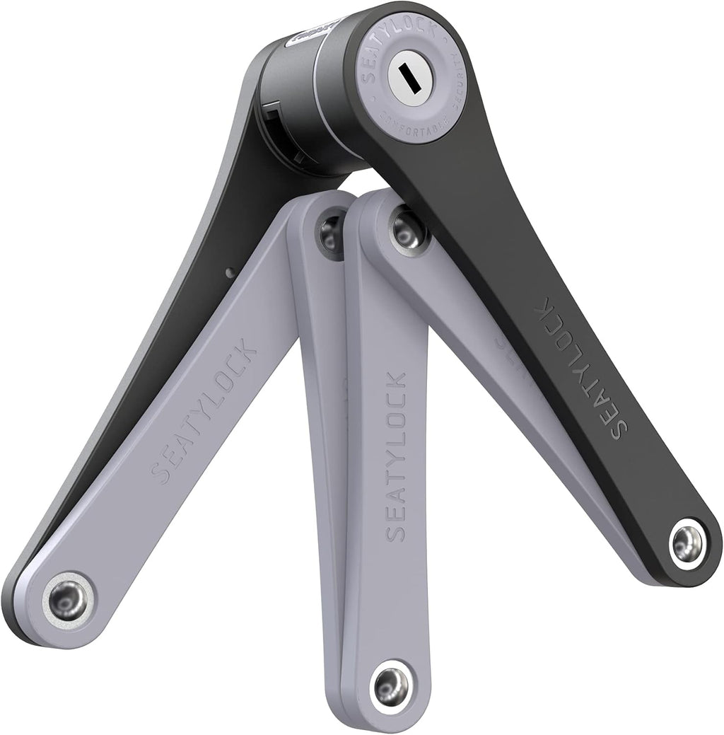 Compact Folding Bike Lock with Keys and Case Z8414