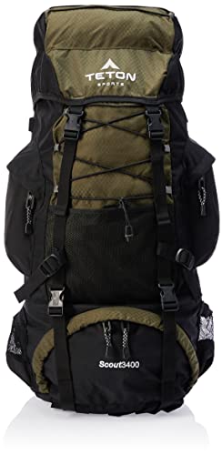 55L Internal Frame Backpack with Rain Cover H59327