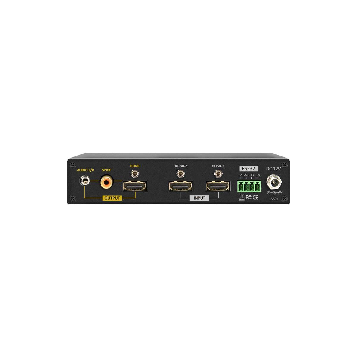 2x1 HDMI PiP/PoP Selector Switch Scaler H266449